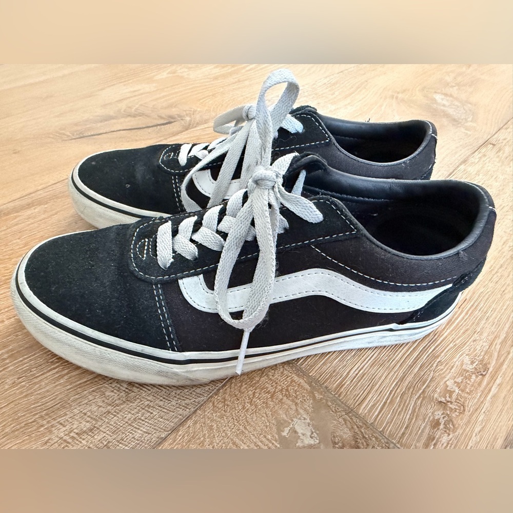 Vans Black and White Old Skool Sneakers